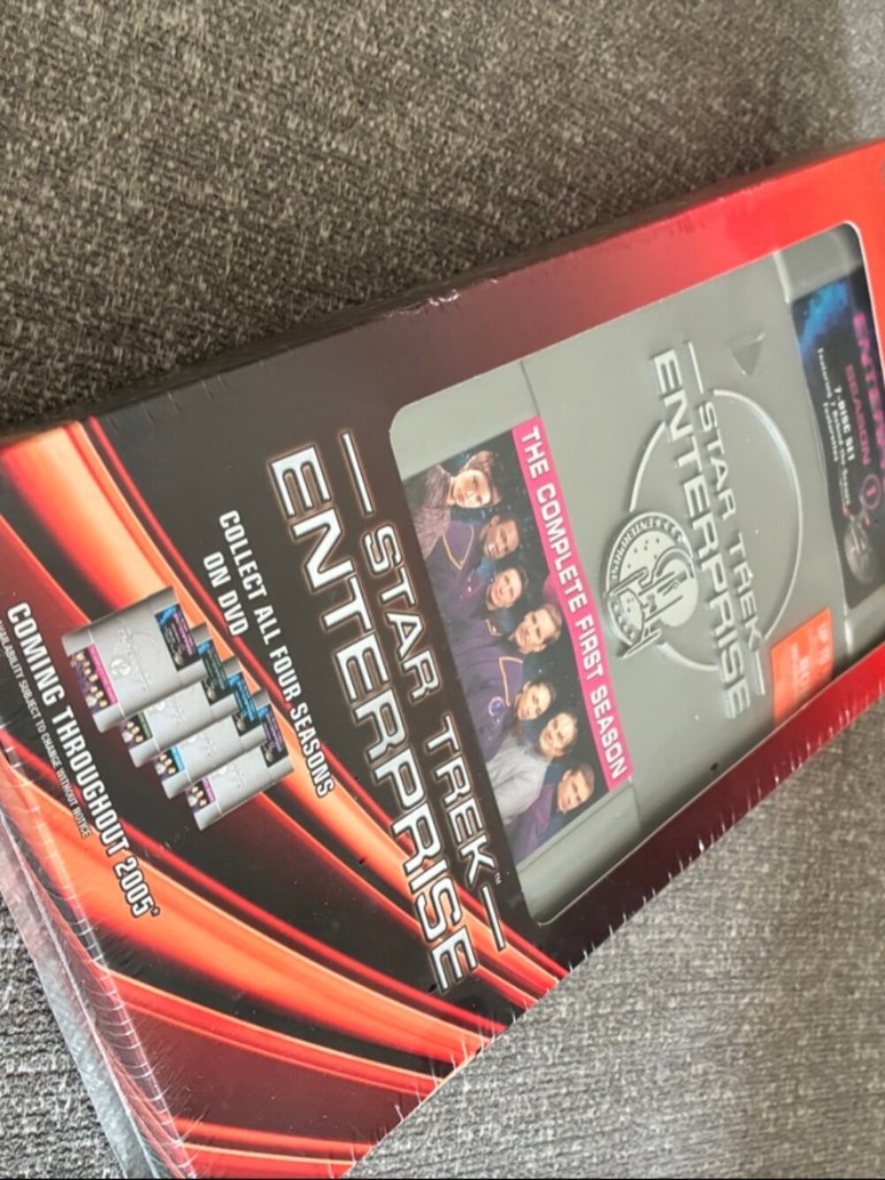 Star Trek Enterprise Complete Season 1 DVD Box Set Factory Sealed 7-Disc Vintage